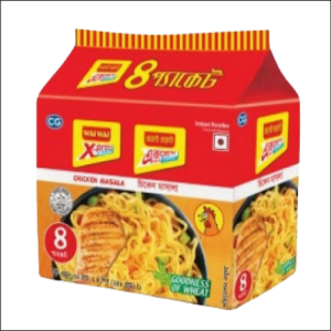 Wai Wai Chicken Noodles (4 in 1) 248gr